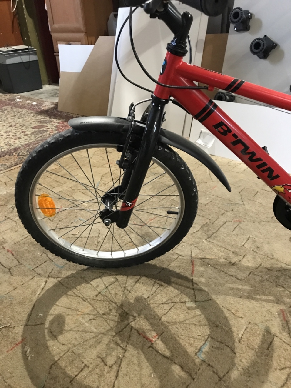 Rower Btwin 20 cali czerwony chłopięcy Kielce Kup teraz na Allegro