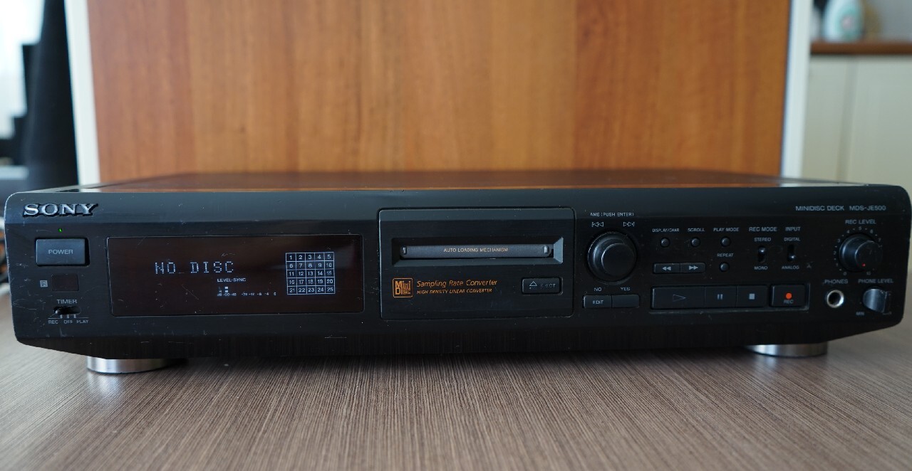 Odtwarzacz MiniDisc Sony MDS JE500 od 1zł BCM Reda Licytacja na