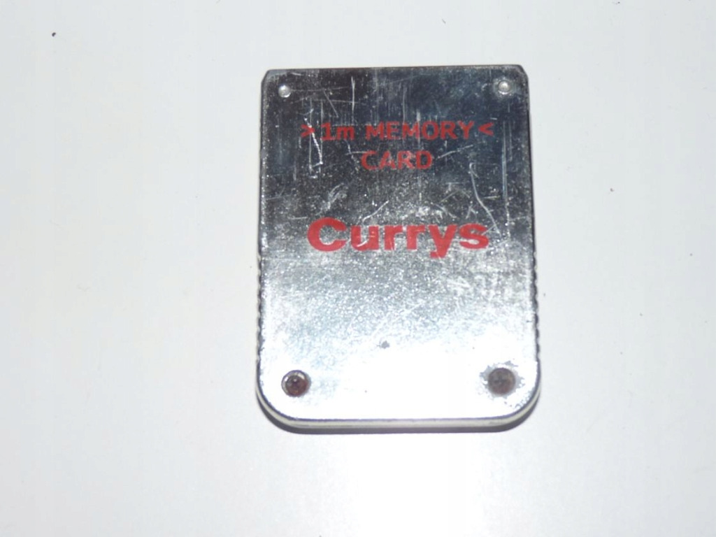 karta pamięci ps1 ps2 psx memory card 128kb currys Kraków Kup teraz
