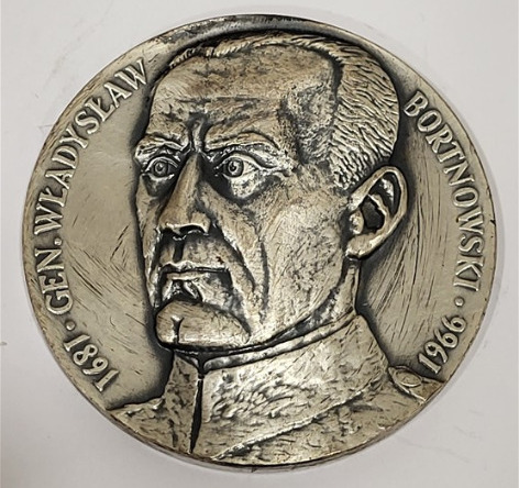 MEDAL GEN. WŁADYSŁAW BORTNOWSKI Bydgoszcz Kup teraz na Allegro