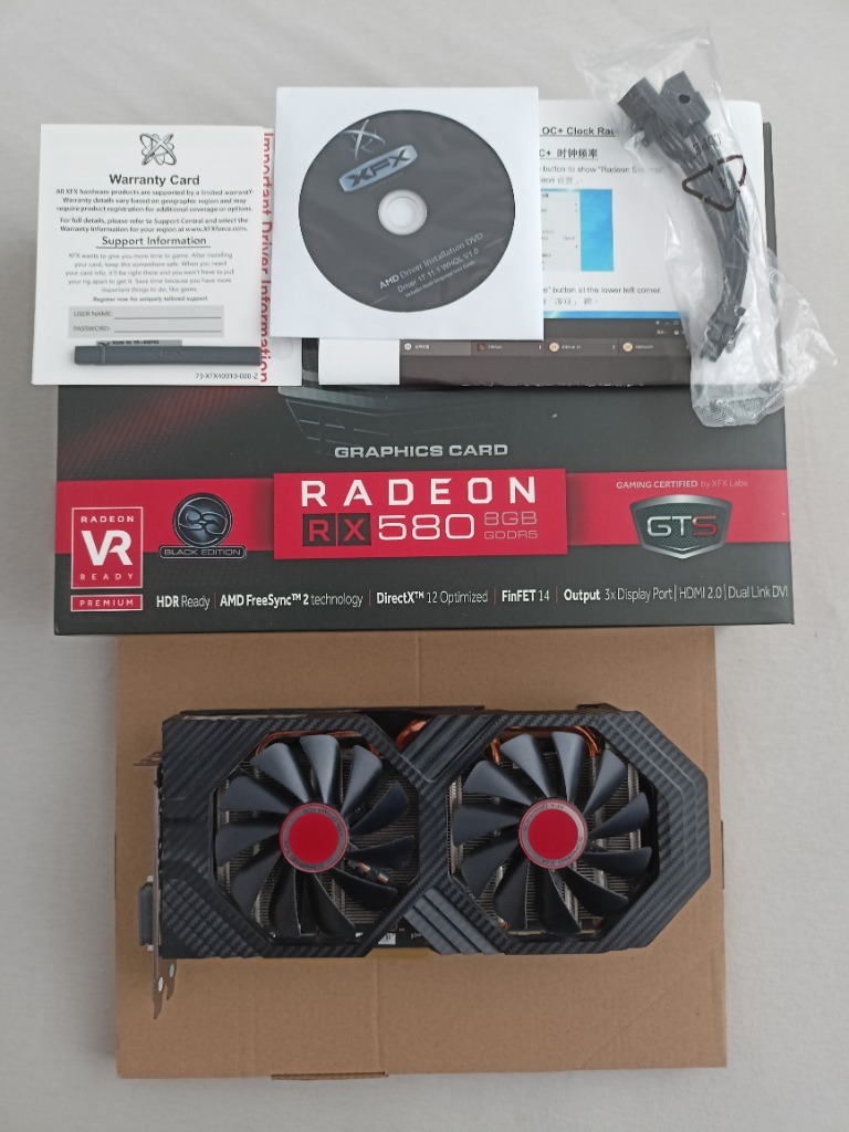 XFX Radeon RX 580 GTS Black OC+ 8GB DUAL BIOS Gdynia Kup teraz na