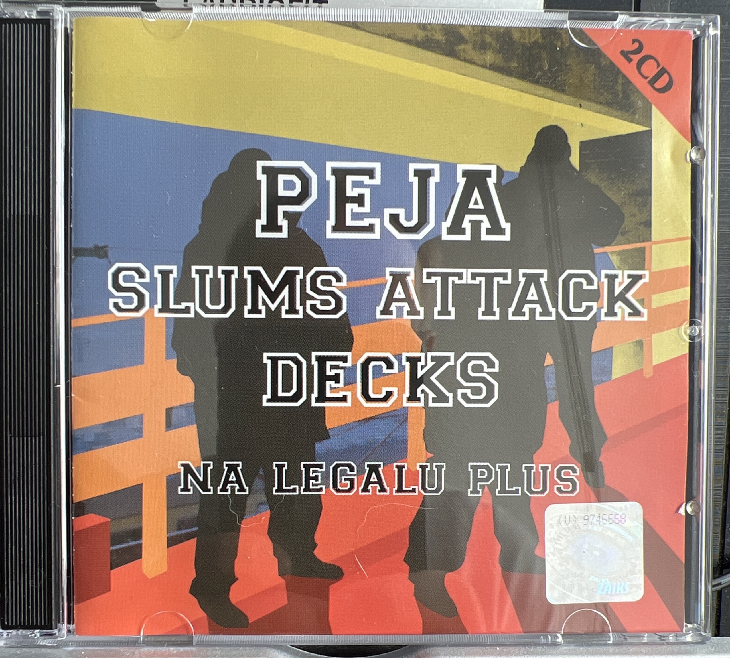 Zdjęcie oferty: Peja & Slums Attack & Decks - Na legalu plus ,2 cd