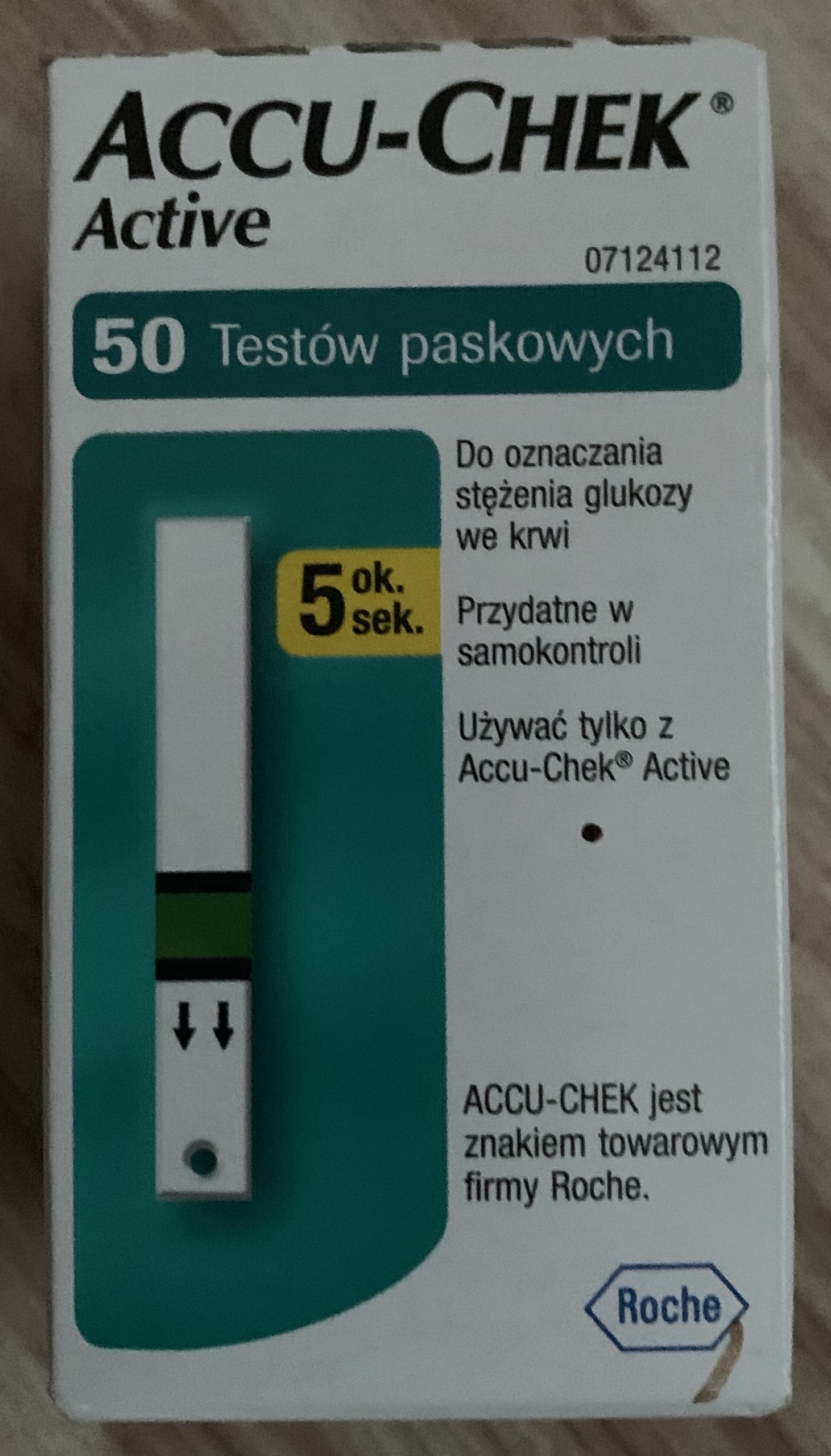 Paski accu chek Active 100 szt. | Miączyn | Kup teraz na Allegro Lokalnie