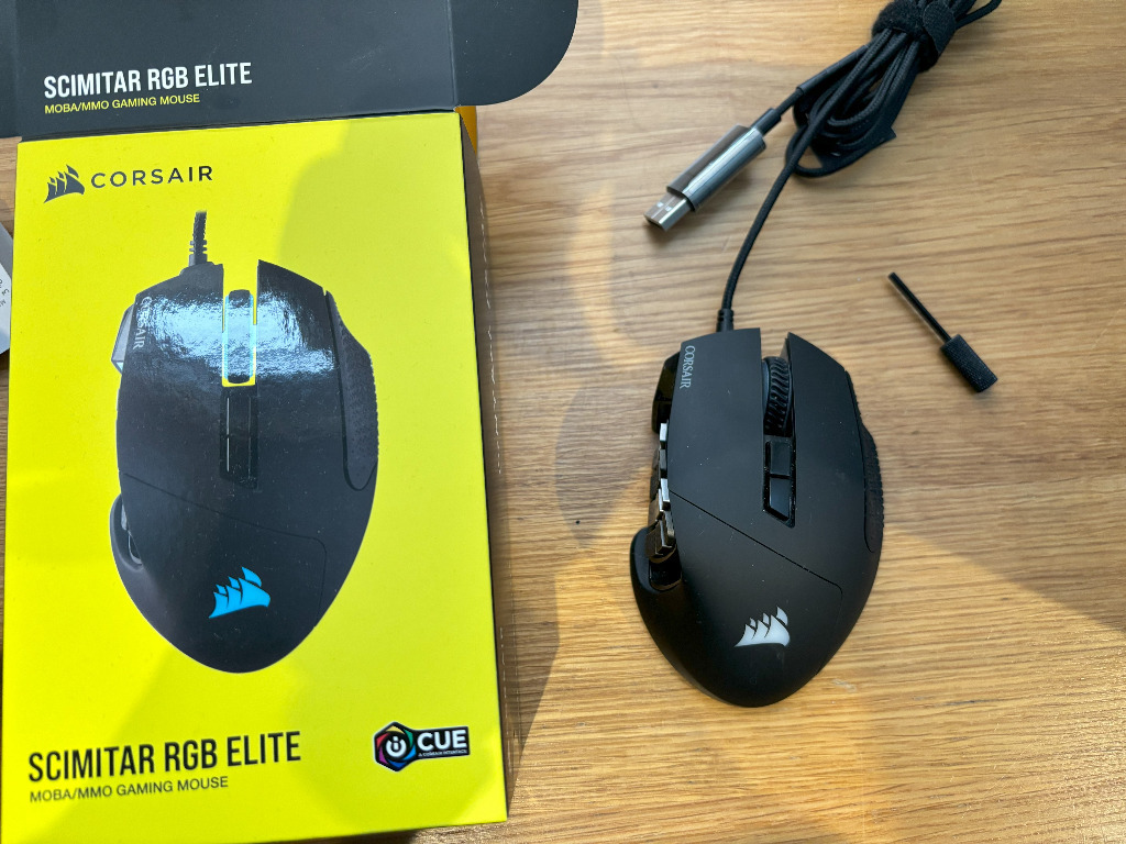 Mysz Corsair Scimitar RGB Elite | Warszawa | Kup teraz na Allegro Lokalnie