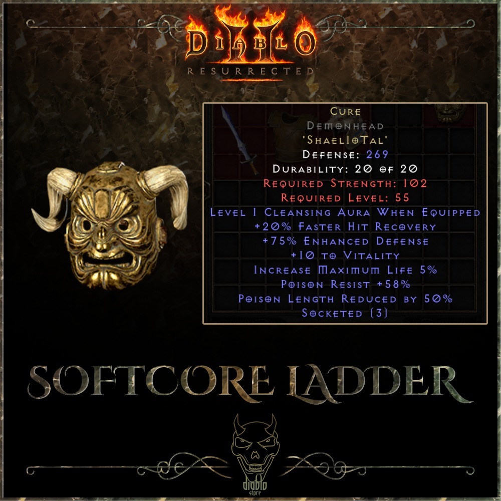 Diablo 2 Resurrected LADDER 2.6 Cure Remedium D2R Kraków Kup teraz