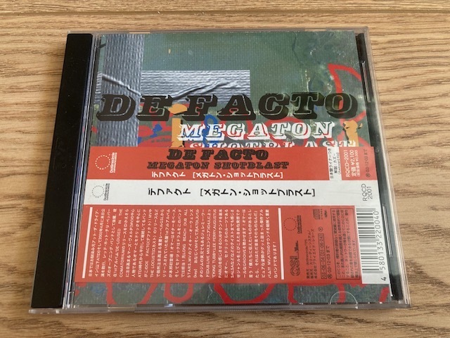 De Facto/Megaton ShotblastレコードLP2001年 洋楽（obriy.biz）