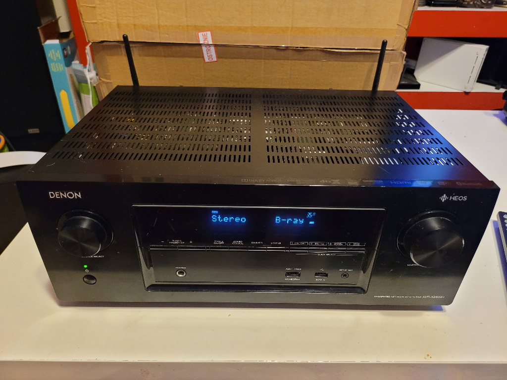Amplituner Denon X2400h 7.2 Atmos 4K Ultra HD 150W Zabrze Kup teraz