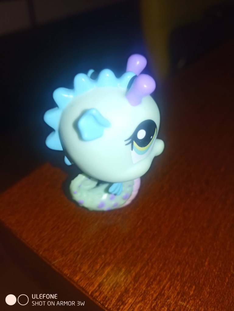 Figurine Littlest Pet Shop - Hippocampe N°1398 - Hasbro (Occasion)