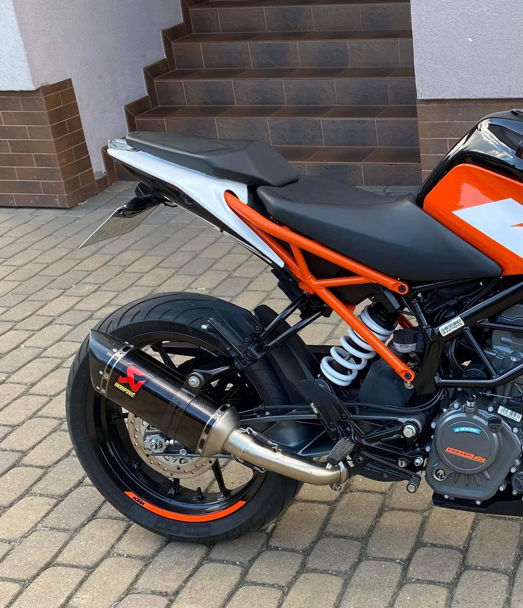 Krótkie mocowanie tablicy KTM Duke 125 390 Krzanowice Kup teraz na