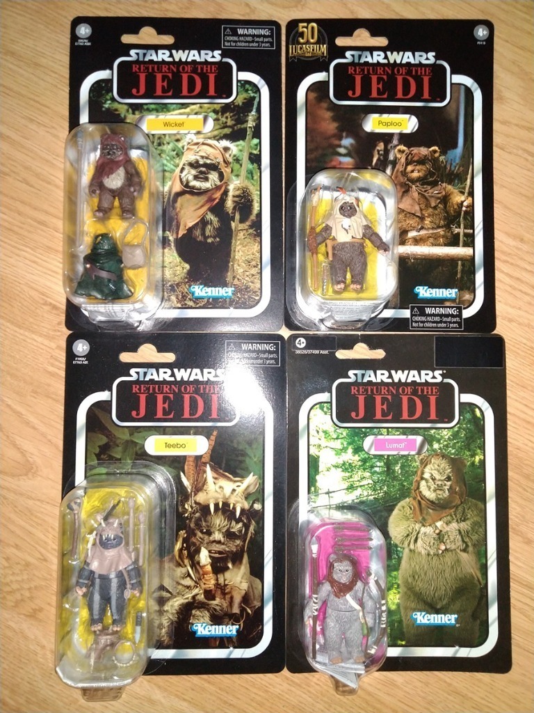 STAR WARS VINTAGE COLLECTION Lumat, Teebo, Wicket, Elbląg Kup teraz