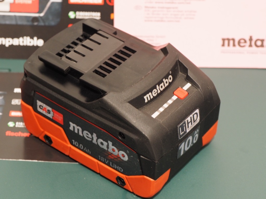 Аккумулятор metabo 18v 10ah