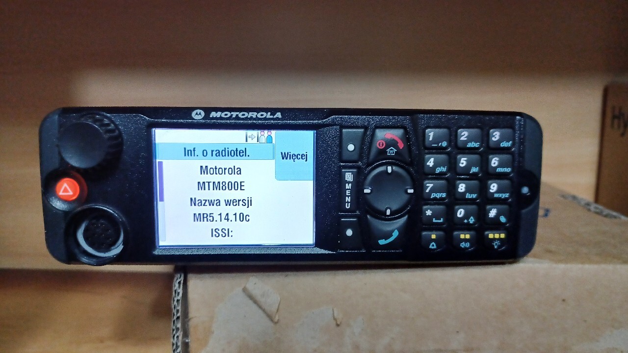 Radiotelefon Motorola MTM800E Tetra Łódź Kup teraz na Allegro Lokalnie