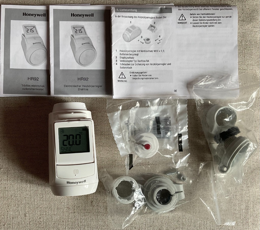 Głowica termostatyczna Honeywell HR 92 Siedlce Kup teraz na Allegro