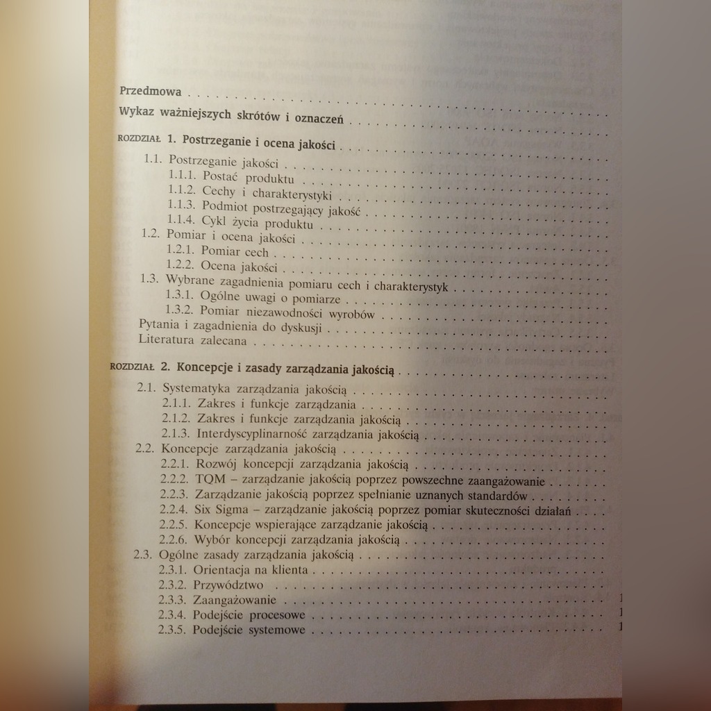 A Hamrol Zarządzanie Jakością Z Przykładami