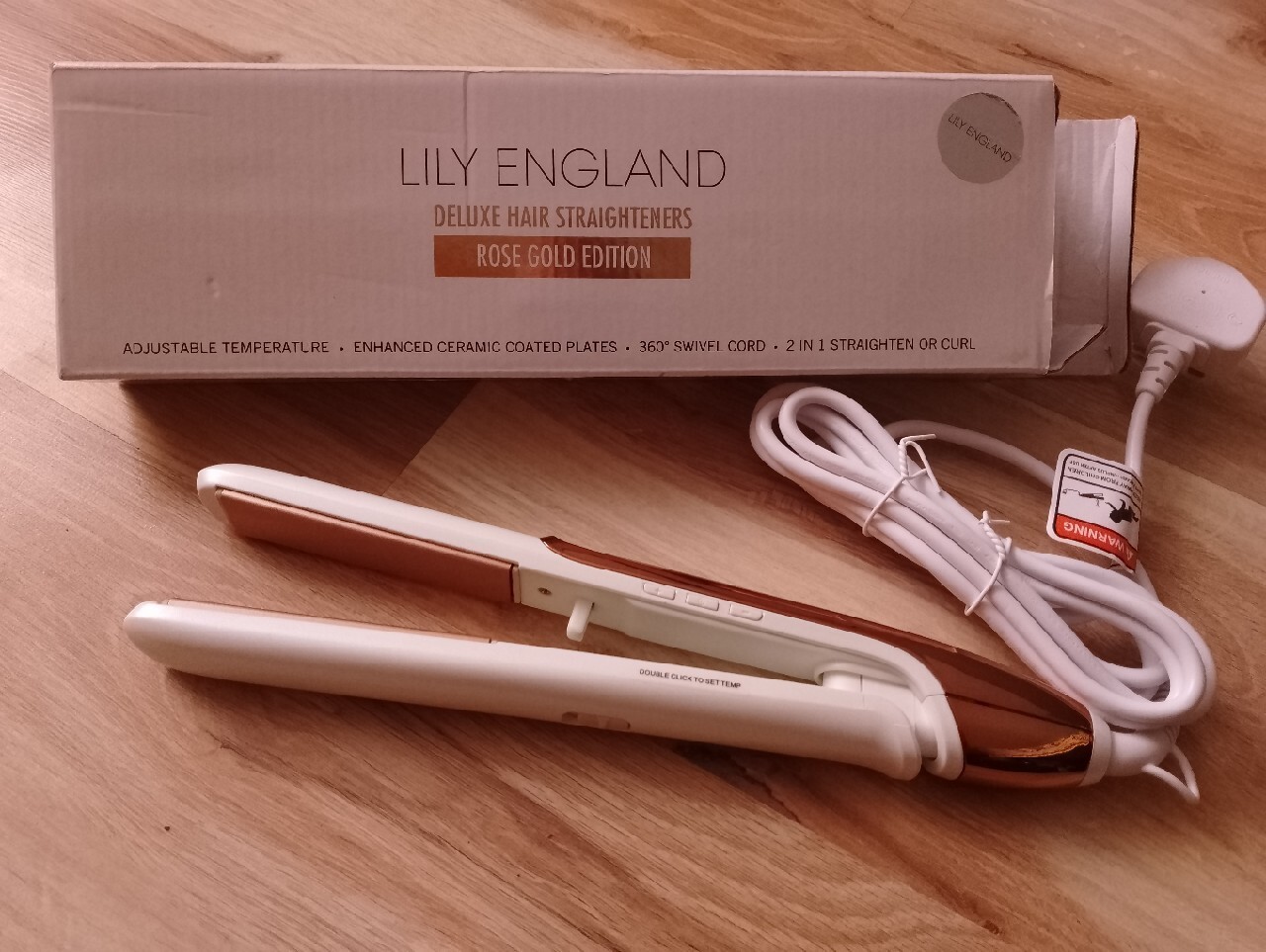 Prostownica Lily England Deluxe Hair Straighteners Radom Ogłoszenie
