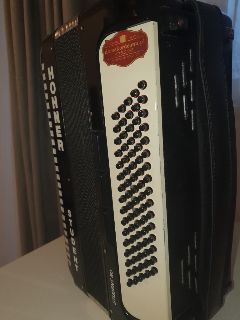 Akordeon Hohner Student 80 basów | Warszawa | Kup teraz na Allegro