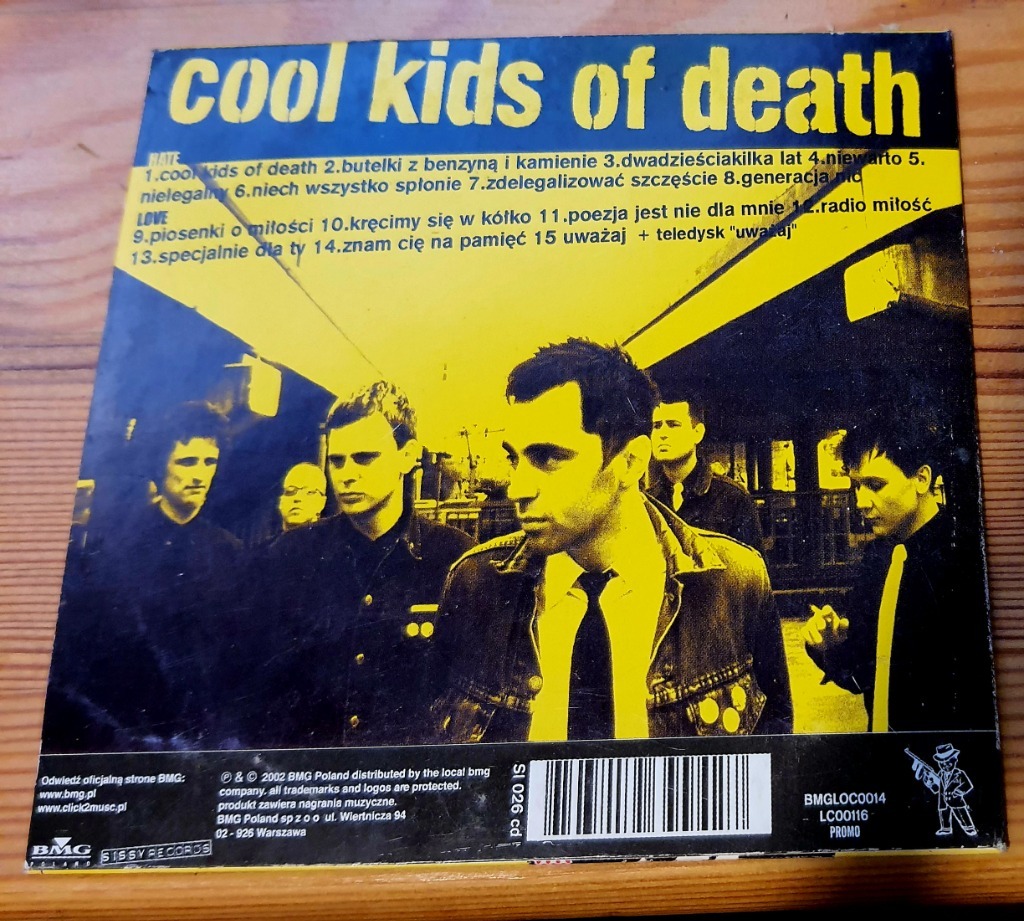 Cool Kids of Death CKoD 2002 promo | Warszawa | Licytacja na Allegro ...