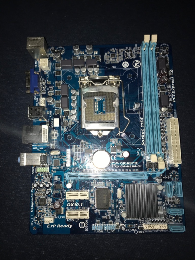 GIGABYTE GAH61MS1 Uszkodzona BIOS Łódź Kup teraz na Allegro Lokalnie