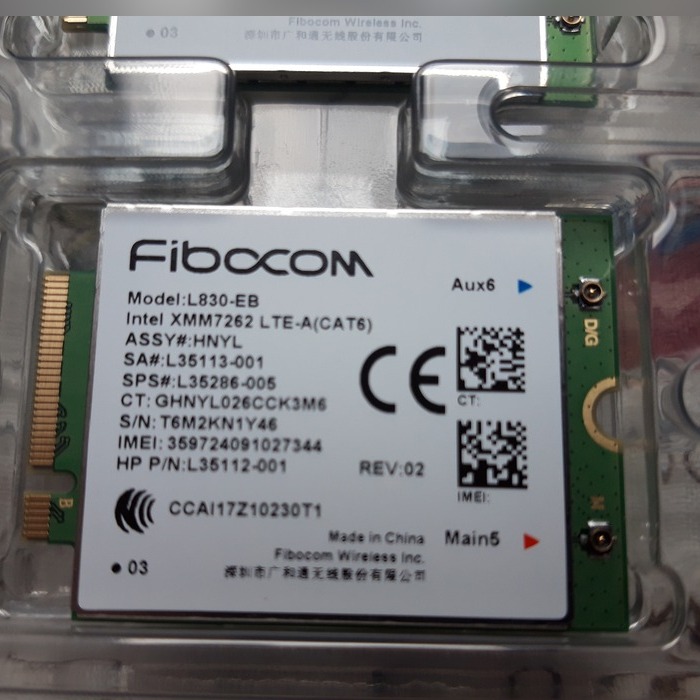 INTEL XMM 7262 LTE WWAN modem dla notebooków HP Książenice Kup