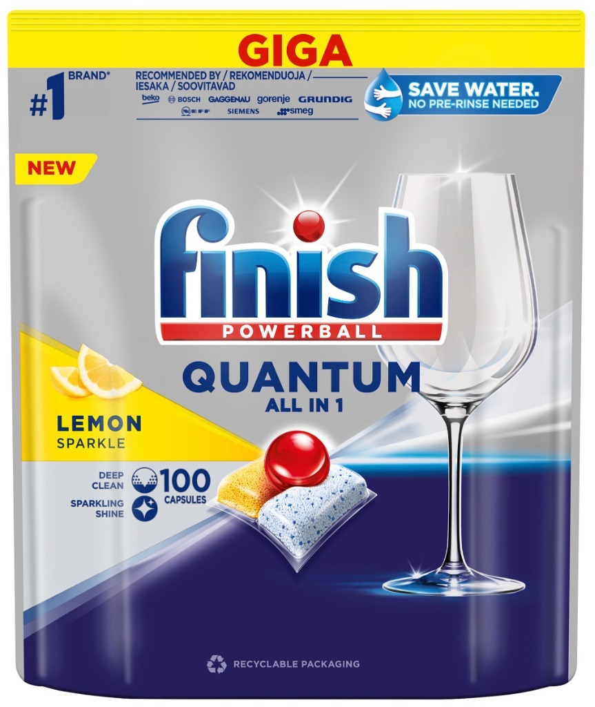 Finish Quantum 100 szt kapsułki do zmywarki Lemon Chorzów Kup teraz