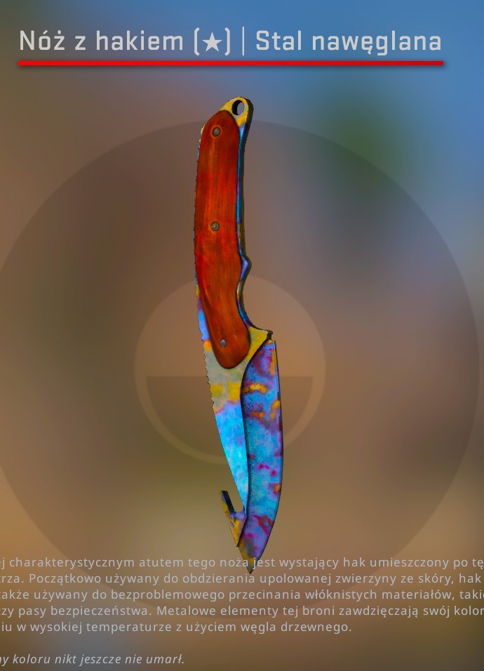 Gut knife case hardened (DUZO NIEBIESKIEGO) Warszawa Kup teraz na