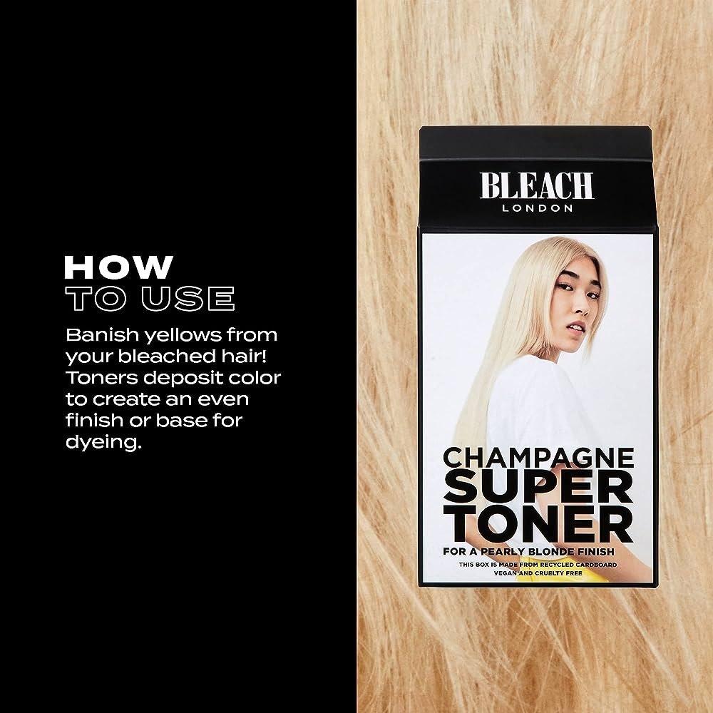 Bleach London CHAMPAGNE SUPER TONER KIT Kielce Kup teraz na Allegro Lokalnie