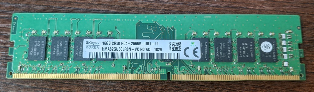 DDR4 DIMM 16GB DDR4-2666 1333MHz SK-hynix do PC | Wrocław | Licytacja ...