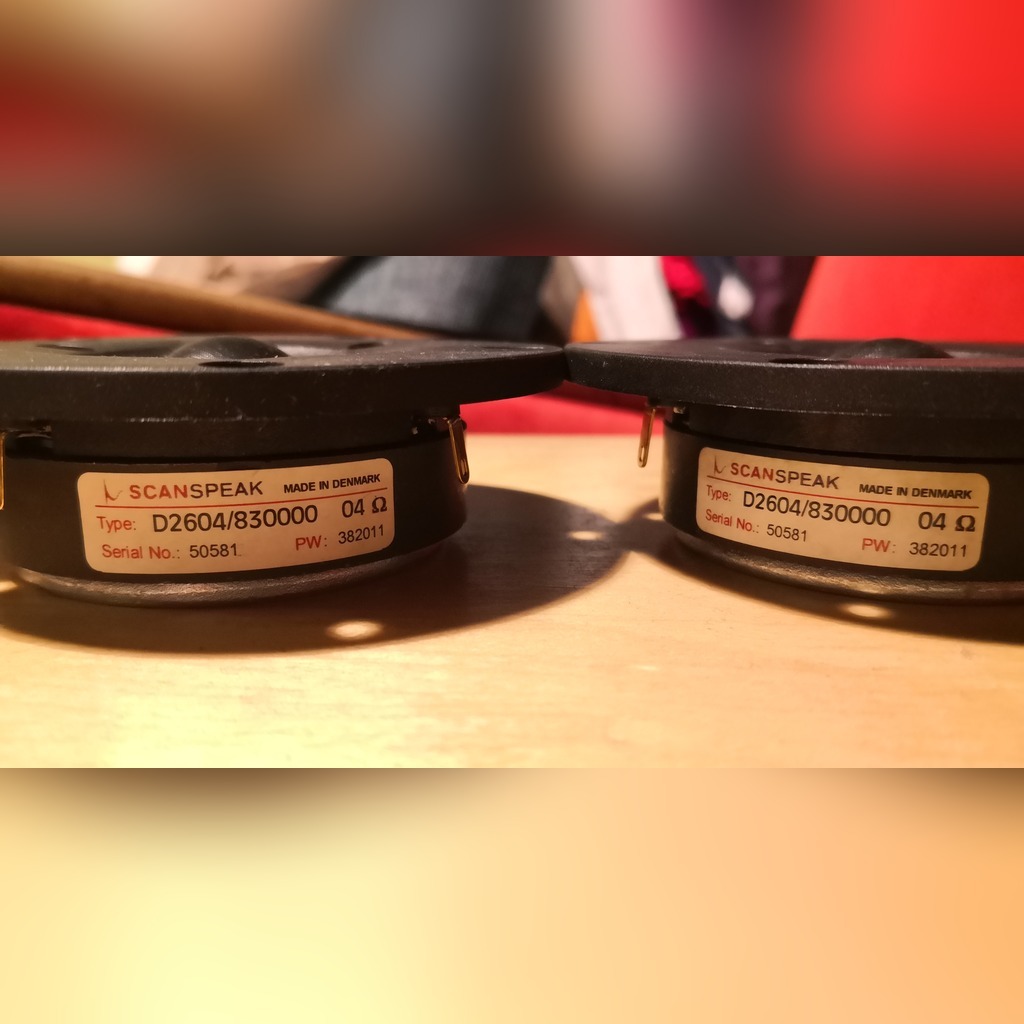 Głośniki wysokotonowe Scanspeak D2604/830000 4ohm Grudziądz Kup