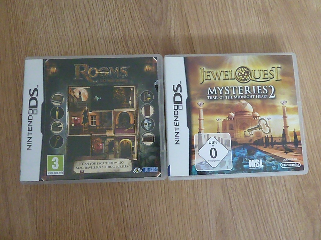 Gry Nintendo DS Rooms i Jawell Quesst Mysteries 2 | Sieradz | Kup teraz ...