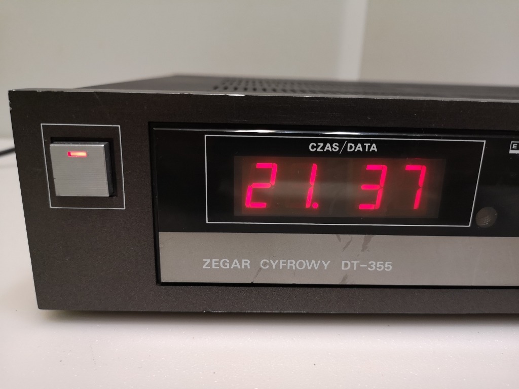 Zegar cyfrowy timer Efektor DT355 Unitra Diora Oleśnica Licytacja