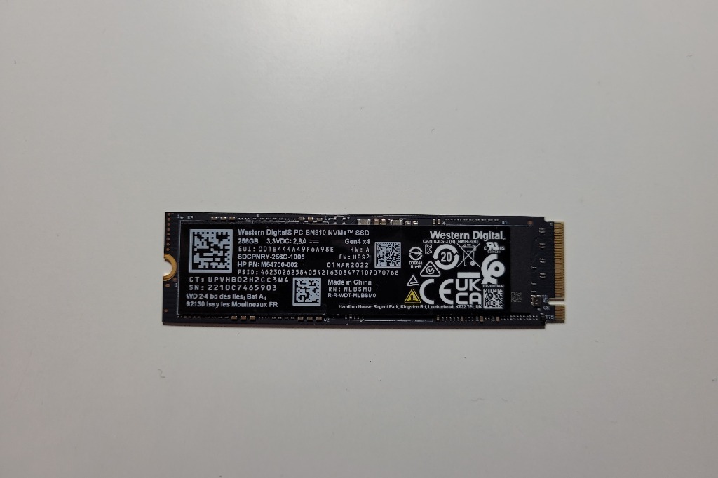 Dysk SSD WD SN810 256GB NVMe PCIe 4.0 Wrocław Kup teraz na Allegro