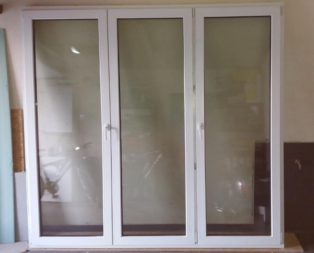 Okno tarasowe balkonowe potrójne szklenie 220/232 Gliwice