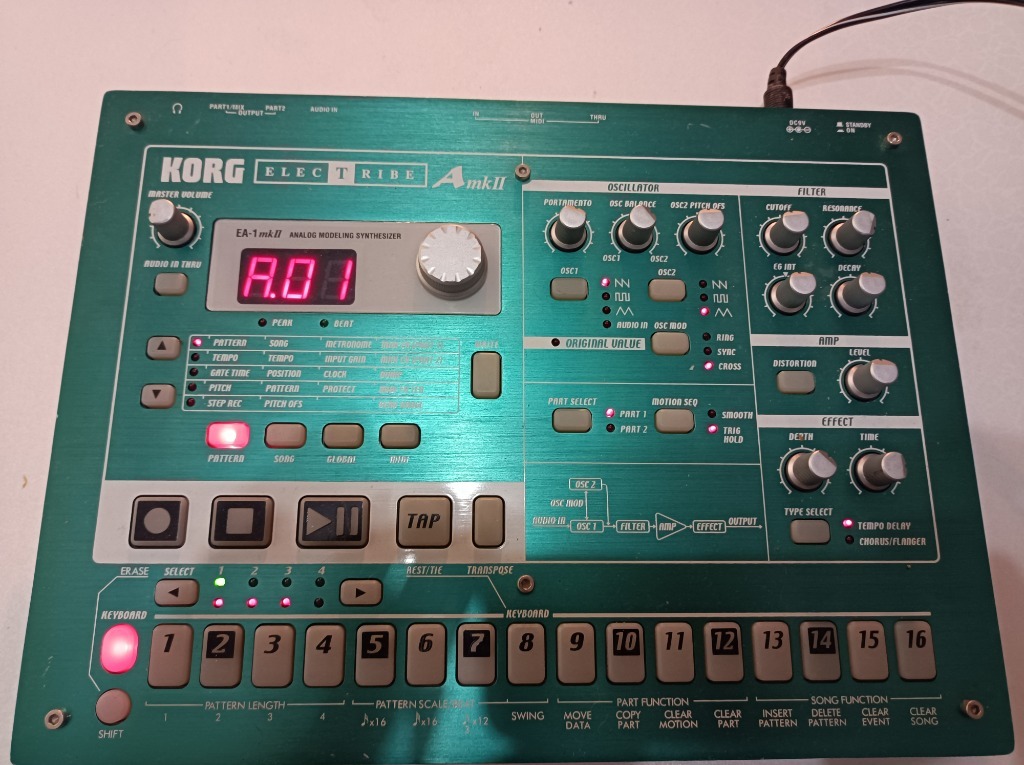 Korg Electribe EA1 mk2 Syntezator Analogowy BCM | Piotrków Trybunalski ...