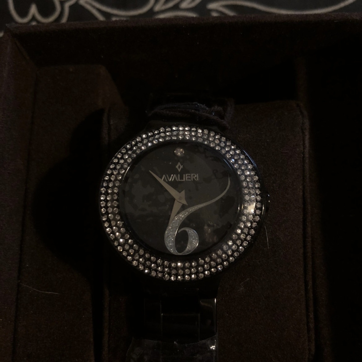 Zdjęcie oferty: Czarny zegarek Avalieri AV1L011M0054 Watch