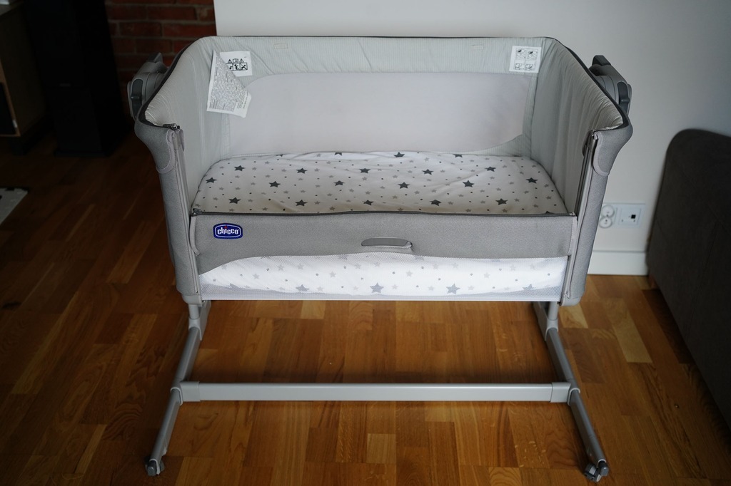 CHICCO, NEXT2ME MAGIC/ Łóżeczko dostawne z kołyską Kraków