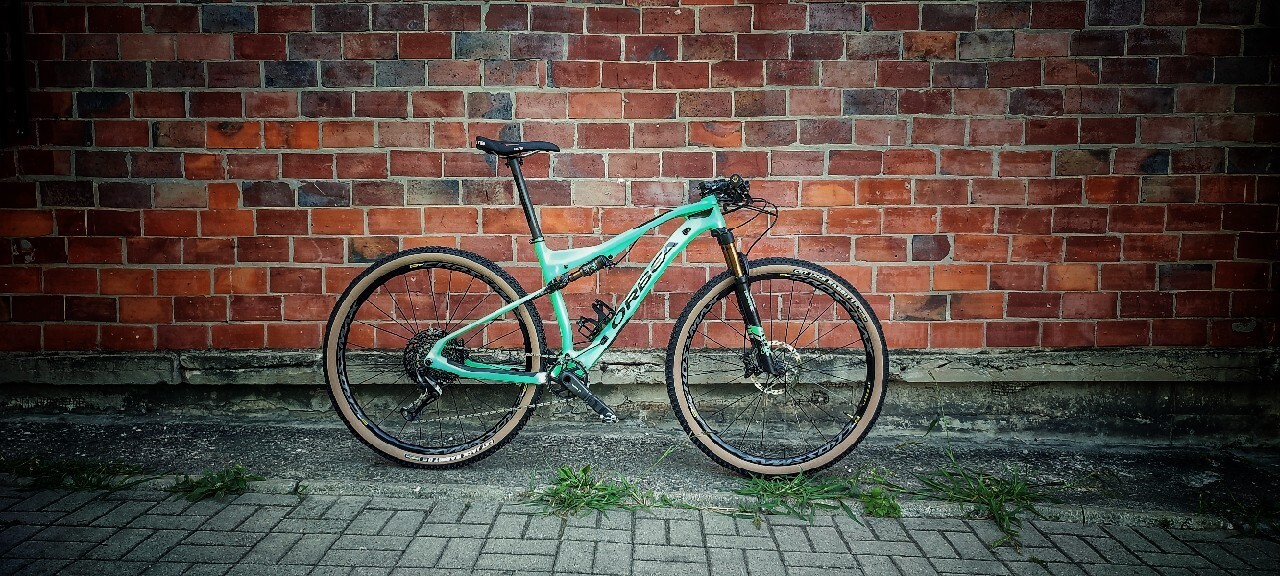 Rower MTB Full Orbea Oiz M10 2018 L B dzin Og oszenie na
