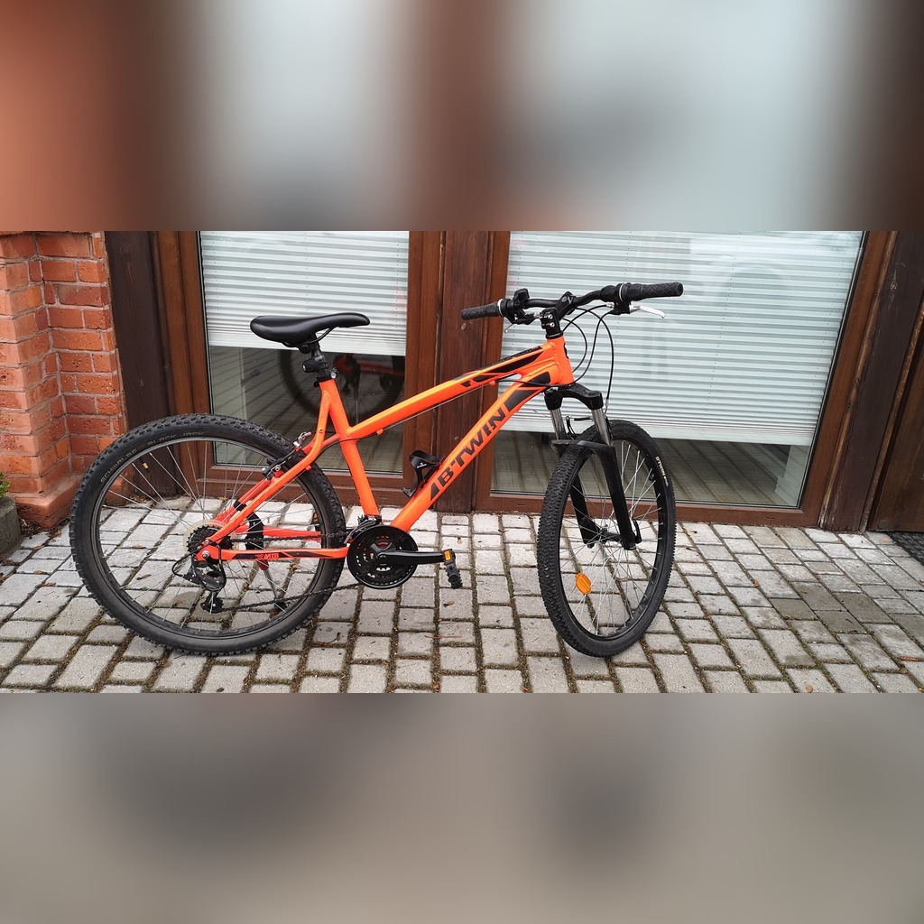 ROWER DECATHLON B'TWIN ROCKRIDER 340 POMARAŃCZOWY Bydgoszcz