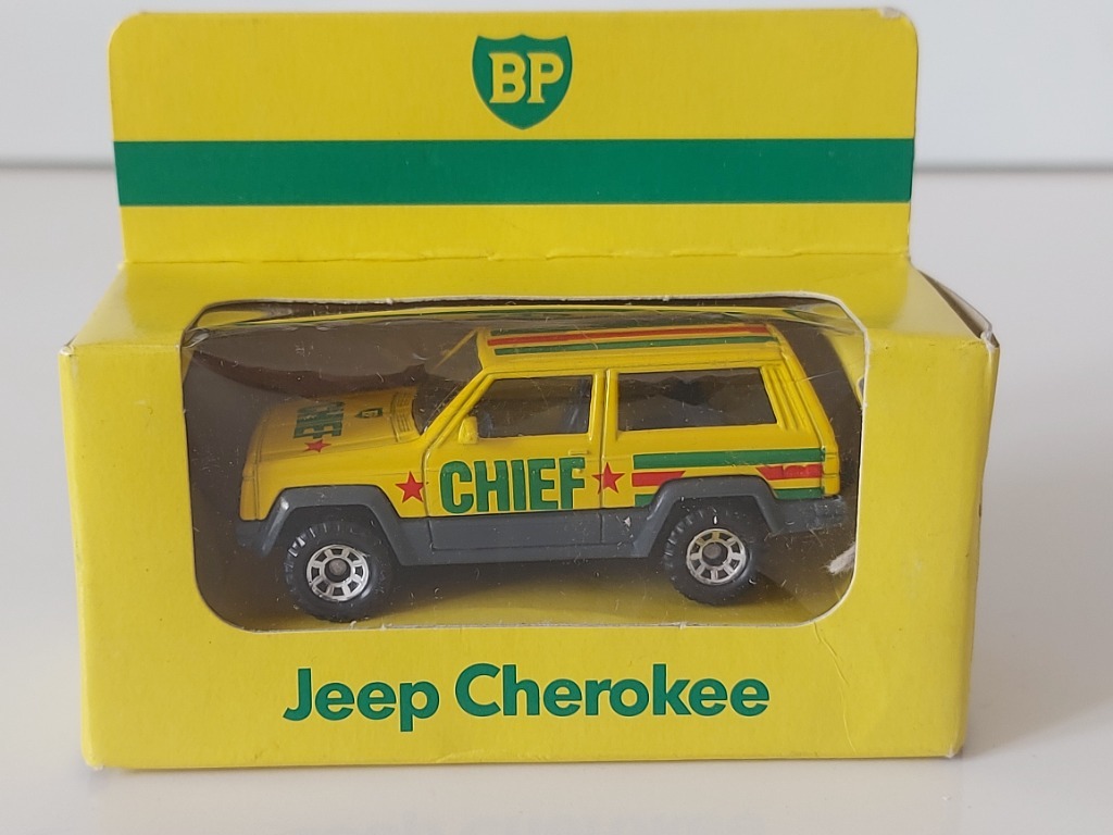 JEEP CHEROKEE (CHIEF) SERIA MATCHBOX BP | torun | Kup teraz na Allegro