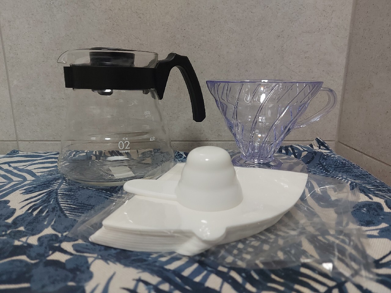 Zaparzacz do kawy dripper Hario V60 zestaw Poznań Kup teraz na