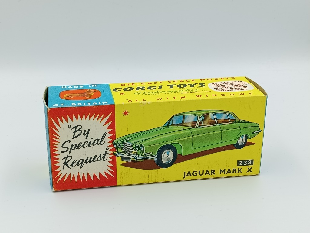 Corgi Toys - Boîte De Reproduction Jaguar Mark X Modèle 238 - Neuf