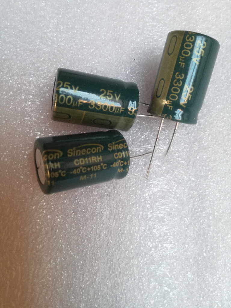 3300UF-25V CONDENSATORE ELETTR.RADIALE 105° [ELVT3300UF-25V]: 3.51EUR: Service TVC Video Hi Fi, Virtual Shop - Foto 2