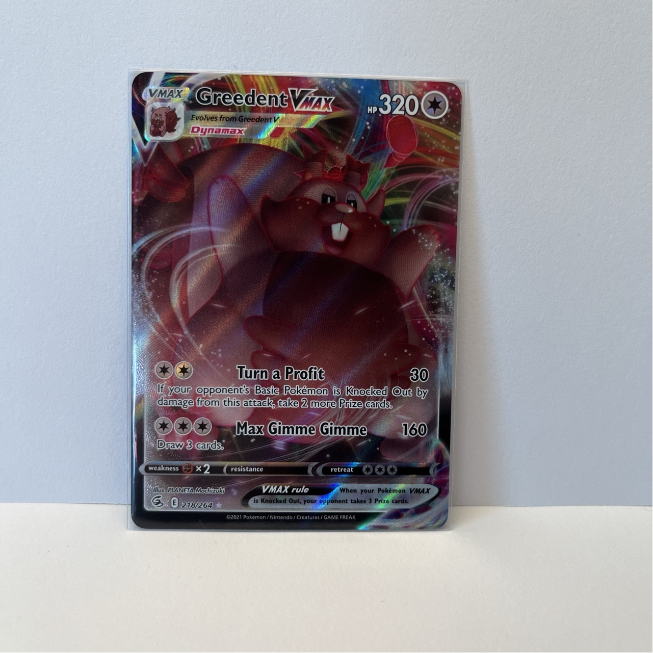 Karta Pokemon TCG Greedent VMAX Fusion Strike | Gliwice | Kup teraz na  Allegro Lokalnie