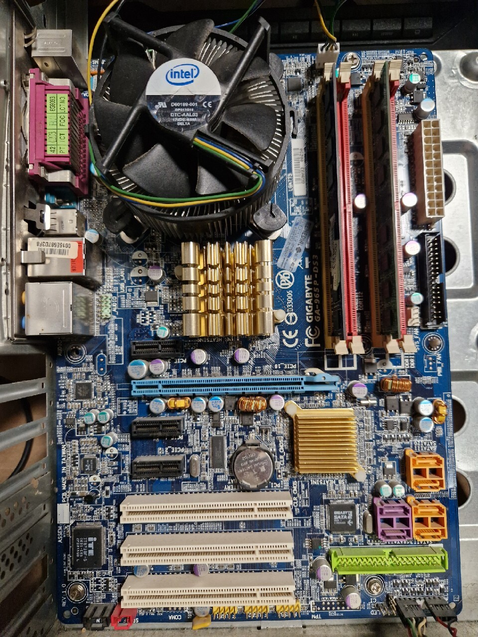 Płyta główna Gigabyte GA965PDS3 procesor sprawna Jadwisin Kup