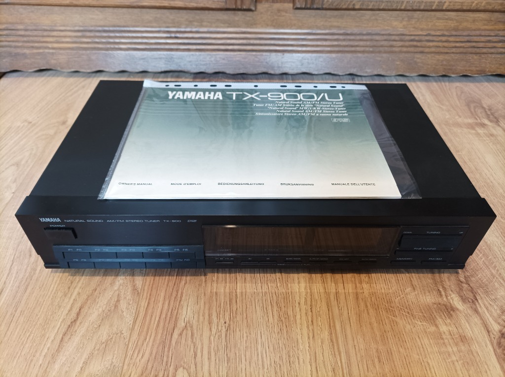 Tuner radiowy cyfrowy Yamaha TX900 czarny Chrzanów Mały Kup teraz