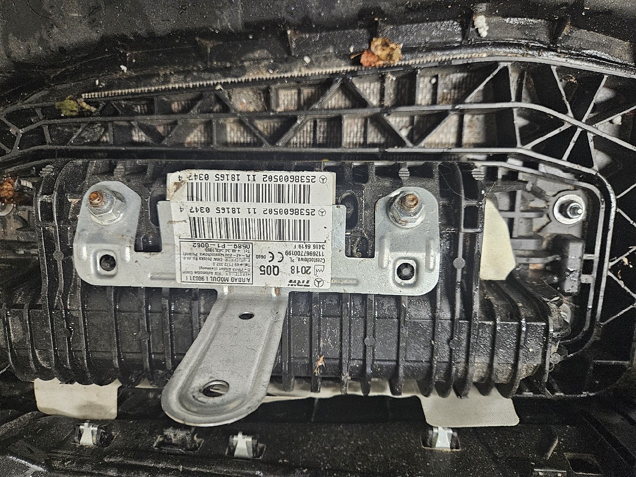 ПОДУШКА БЕЗПЕКИ ПАСАЖИРА MERCEDES GLC253 