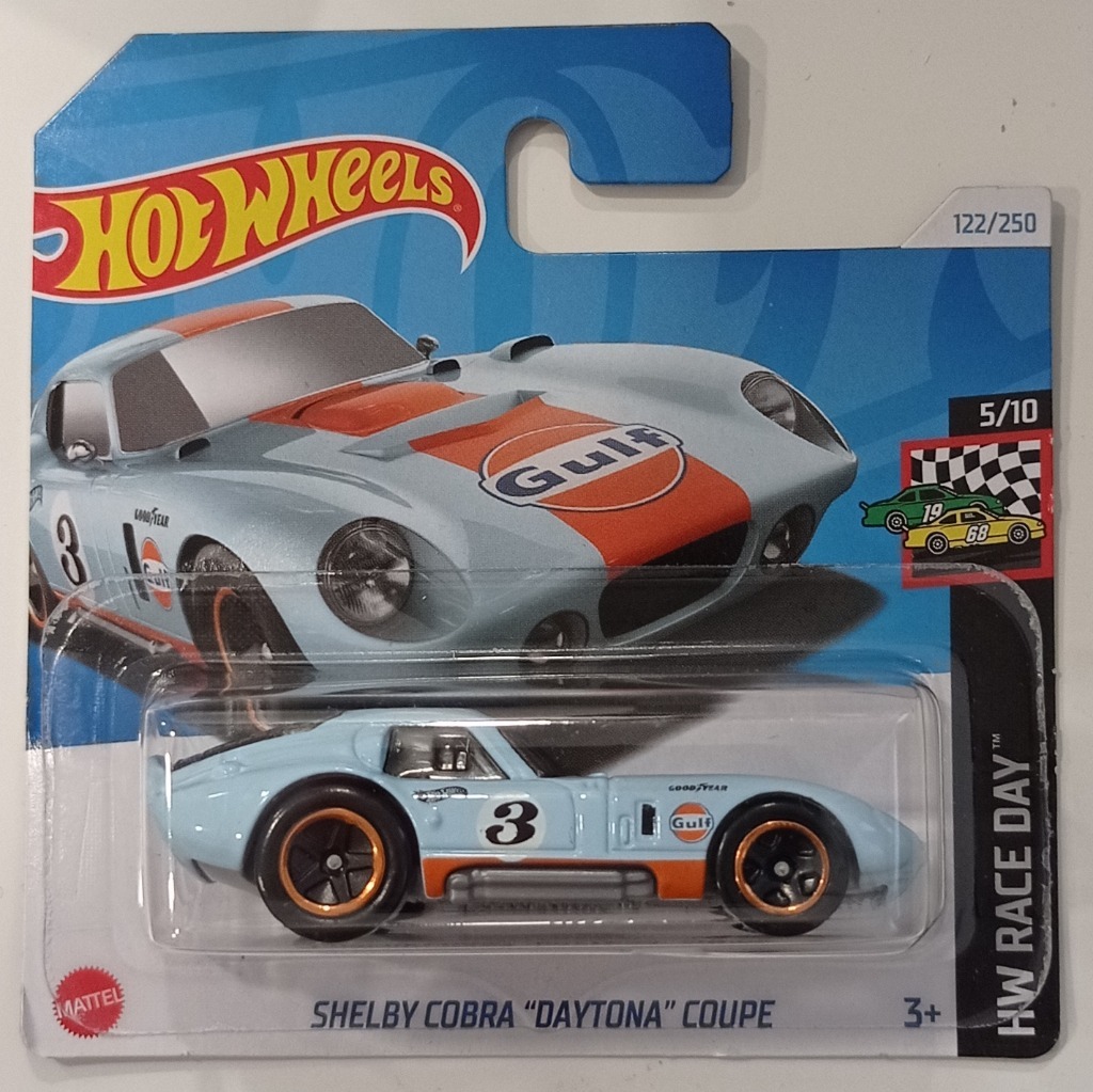 ホットウィール Classic Cobra SHELBY COBRA 427 S/Cのレビュー！CLASSIC COBRAとの比較