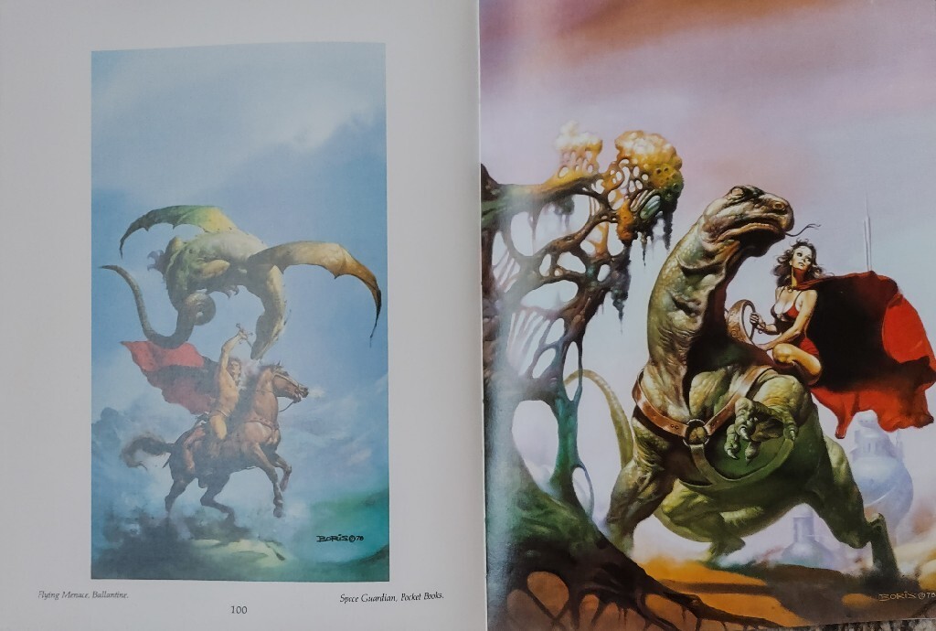 Boris Vallejo Fantasy art techniques album 1993 Stalowa Wola Kup