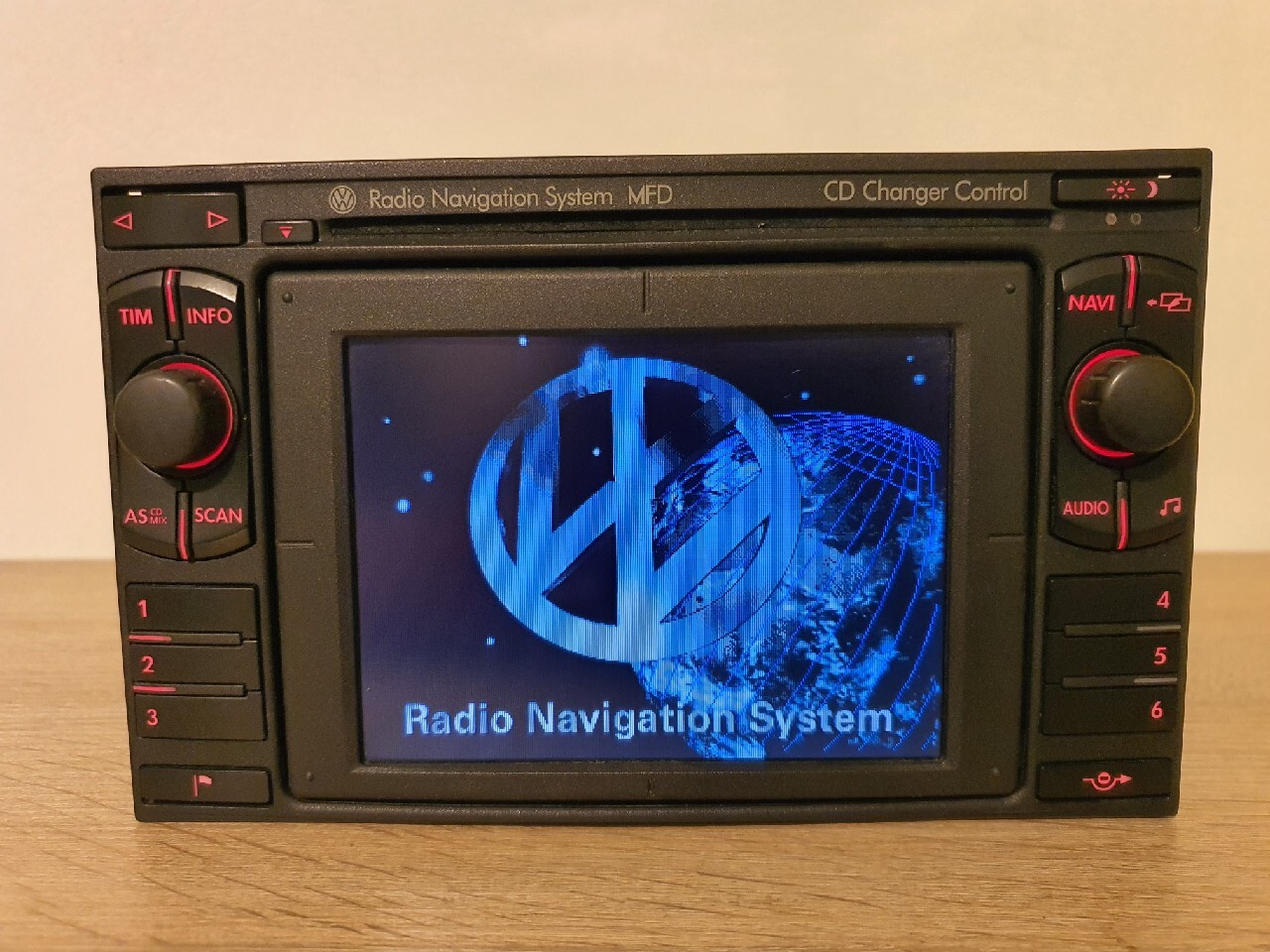 Radio navigation system MFD Volkswagen VW +kod Parzymiechy Kup