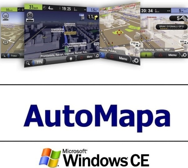Automapa MAPY POLSKI 2023 Windows CE/PC Rzeszów Kup teraz na