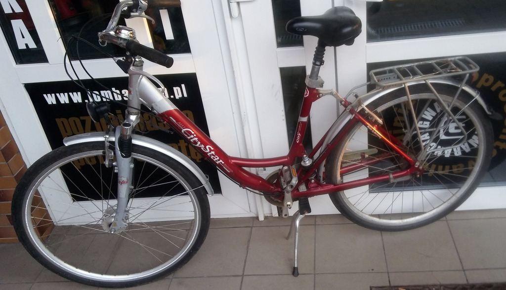 Rower miejski Alu City Star Bike Starogard Gdański Kup teraz na